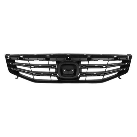 GEARED2GOLF Grille Assembly for 2011-2012 Accord Sedan, Black GE1608096